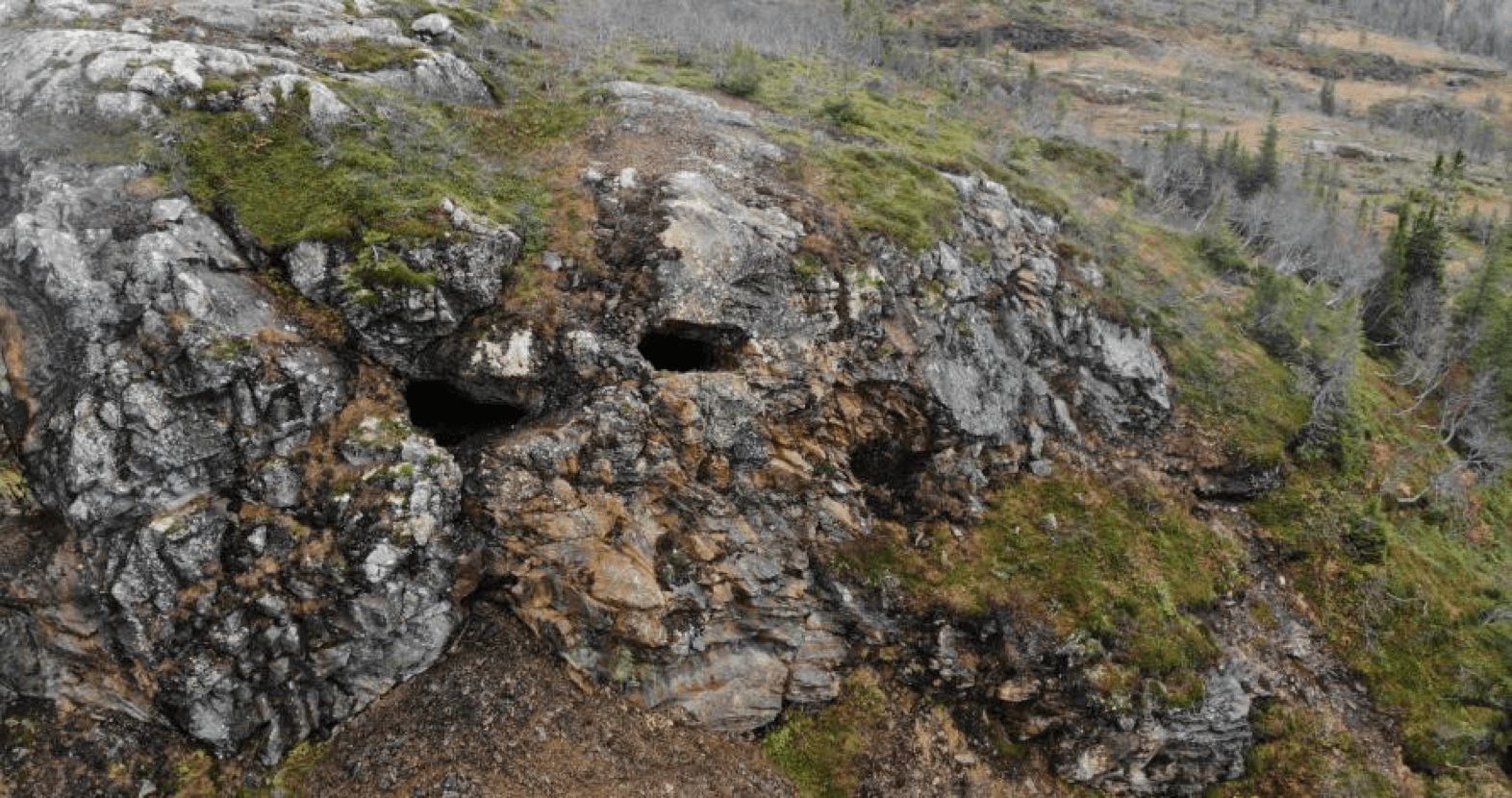 Mine at Skrattåsen