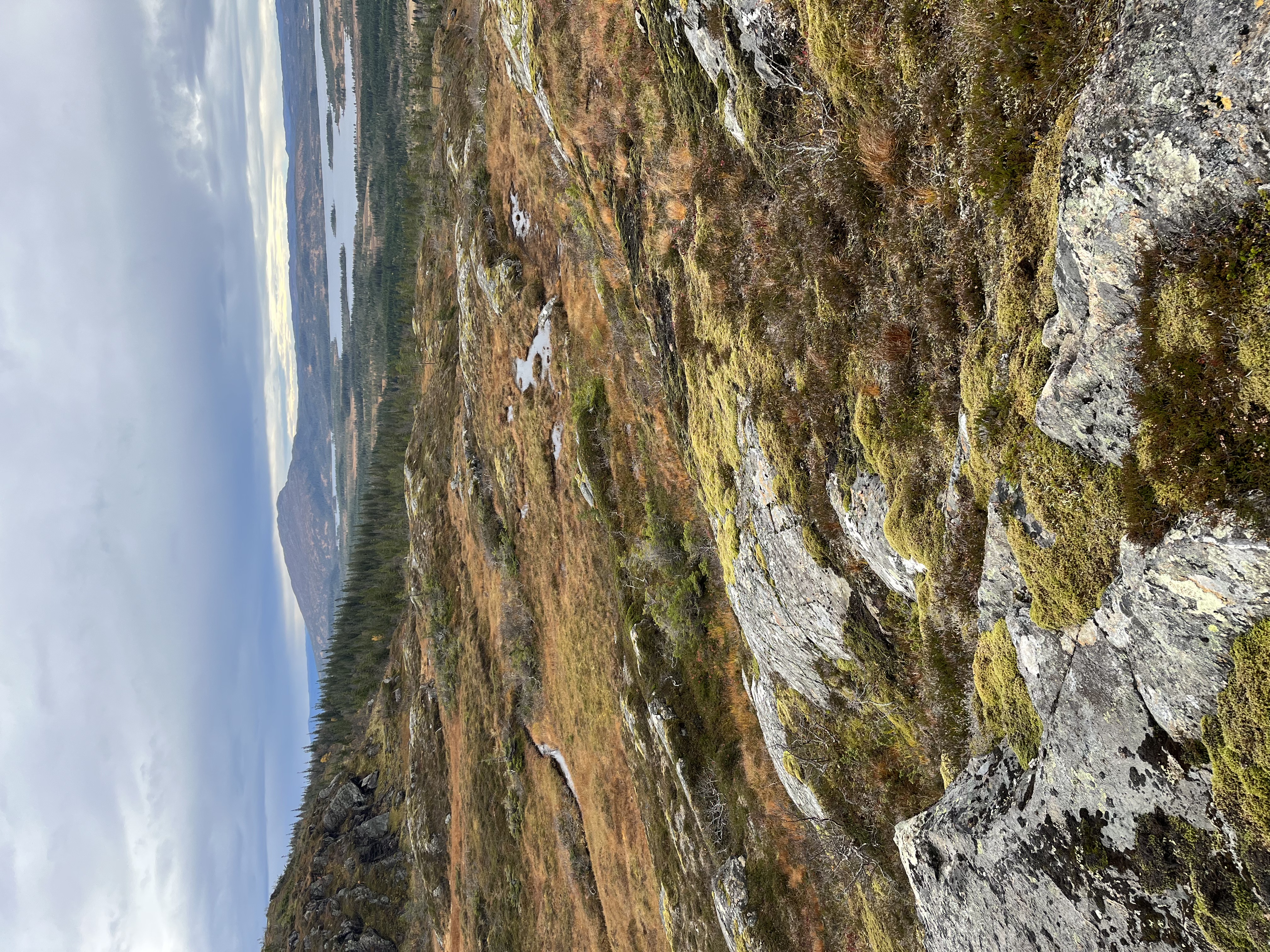 Gruvfjellet mountain plateau - historic mining district
